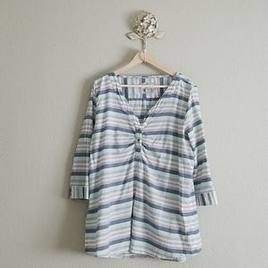 Bob Timberlake Popover top womens striped xxl